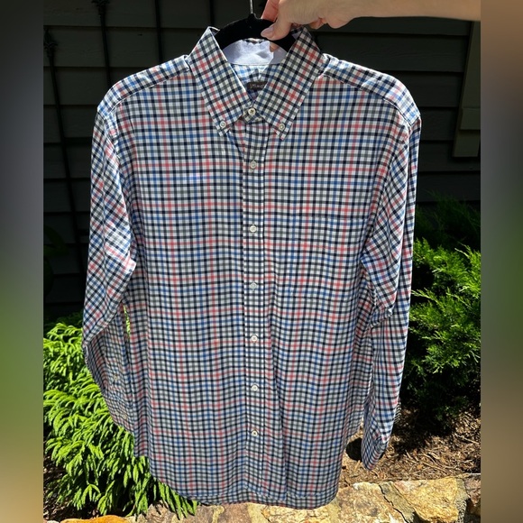 J. McLaughlin Men’s Casual Button Down Shirt- Size Small - Picture 1 of 6